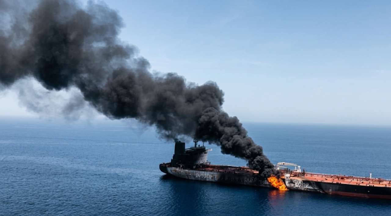Ataque a tres petroleros eleva la tensión en el estrecho de Ormuz