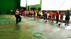 ICTSGEM impulsa bienestar de jubilados con taller de fisioterapia y torneo de penales