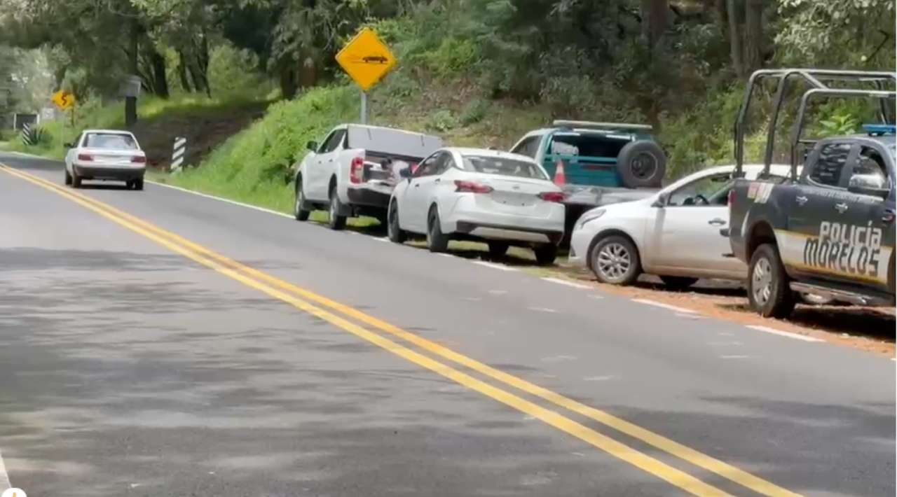 Muere automovilista tras volcadura en la carretera México–Cuernavaca, a la altura de Huitzilac