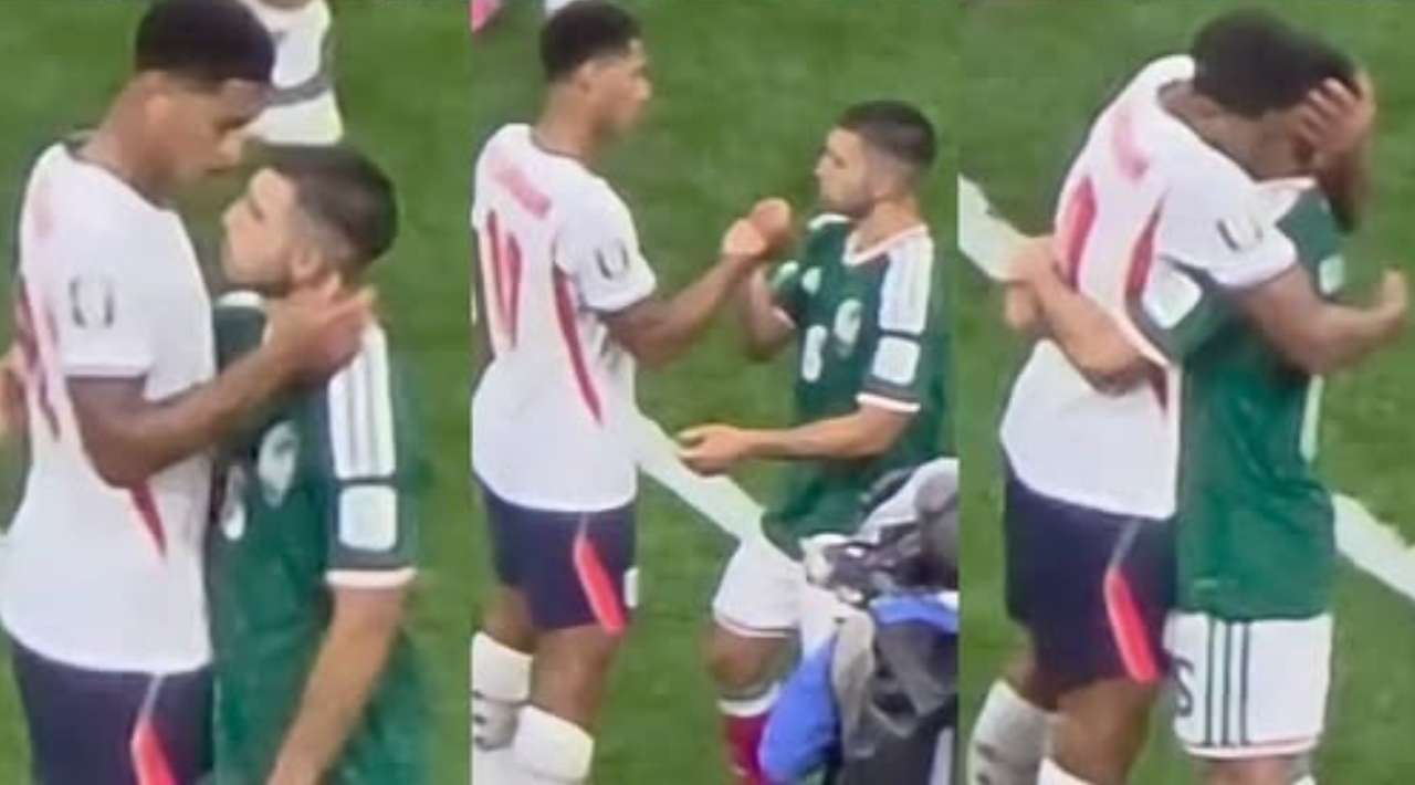 Jude Bellingham se rinde ante Erik Lira tras el partido