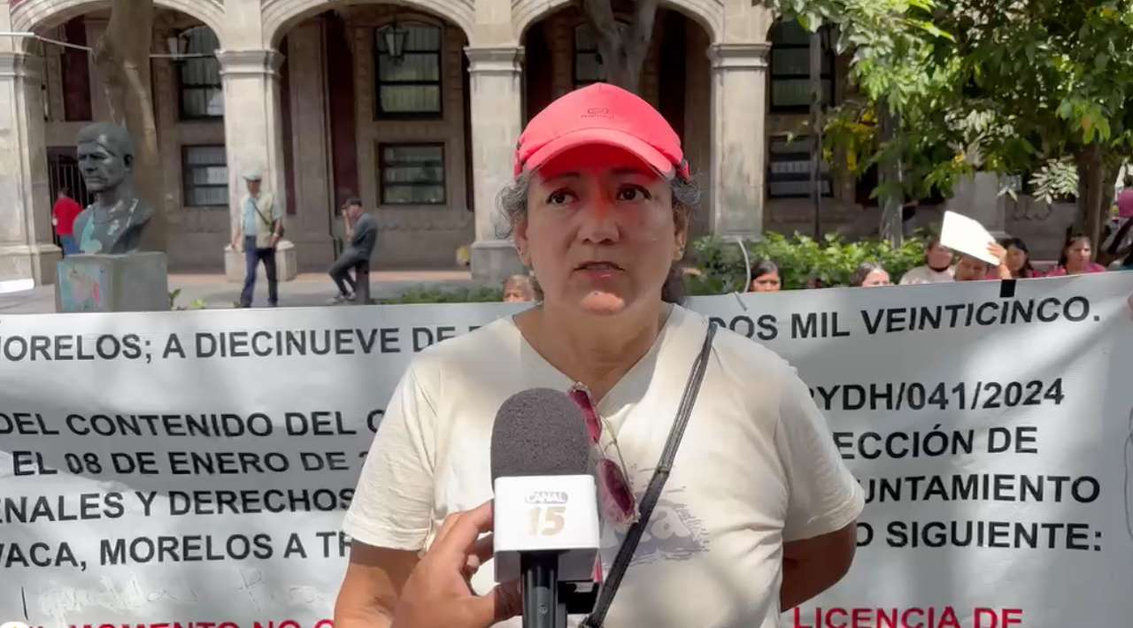 Artesanos exigen retirar ampliación de restaurante frente a la Catedral de Cuernavaca