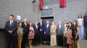 Congreso de Morelos devela en Letras Doradas la inscripción “Cuernavaca Capital de la República Mexicana”