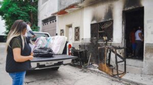 SEDIF brinda apoyo inmediato a familia de Zacatepec afectada por incendio
