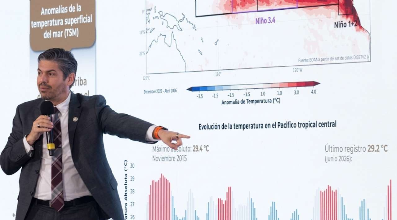 Conagua alerta por fortalecimiento de El Niño y más ciclones en el Pacífico