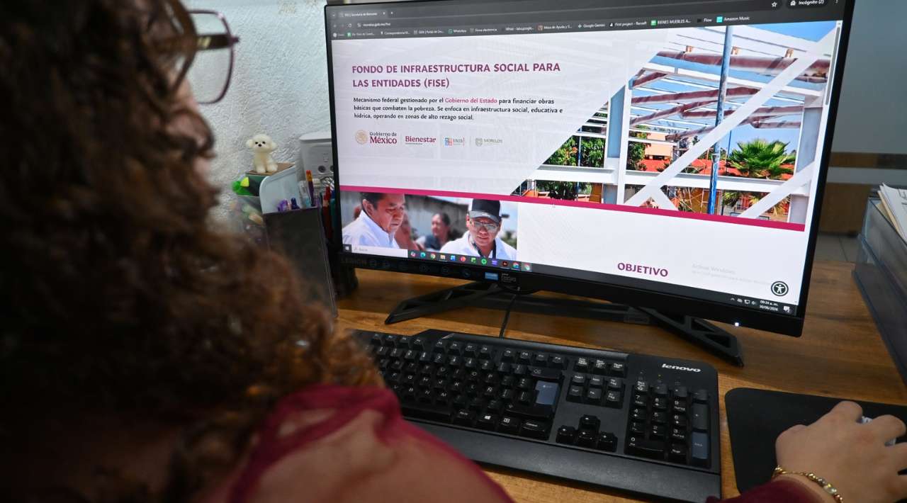 Lanzan portal web para transparentar recursos del Fondo de Infraestructura Social en Morelos