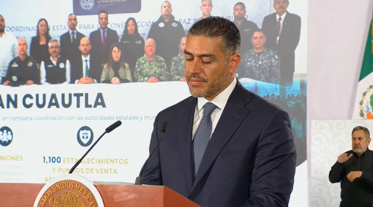 Harfuch destaca avance de operativo contra la extorsión en Cuautla