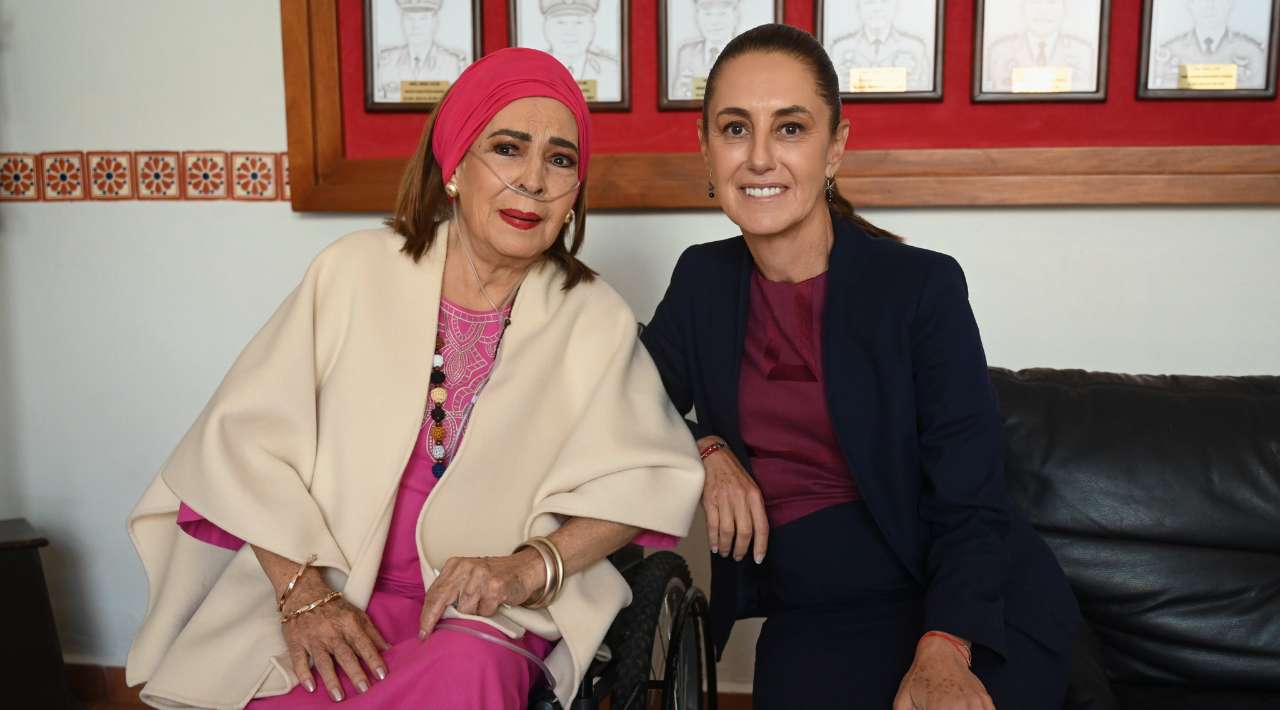 Sheinbaum lamenta fallecimiento de Elsa Aguirre y la reconoce como símbolo del cine mexicano