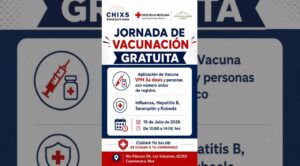 Cruz Roja Mexicana anuncia jornada de vacunación gratuita en Cuernavaca: fechas, sede y vacunas disponibles