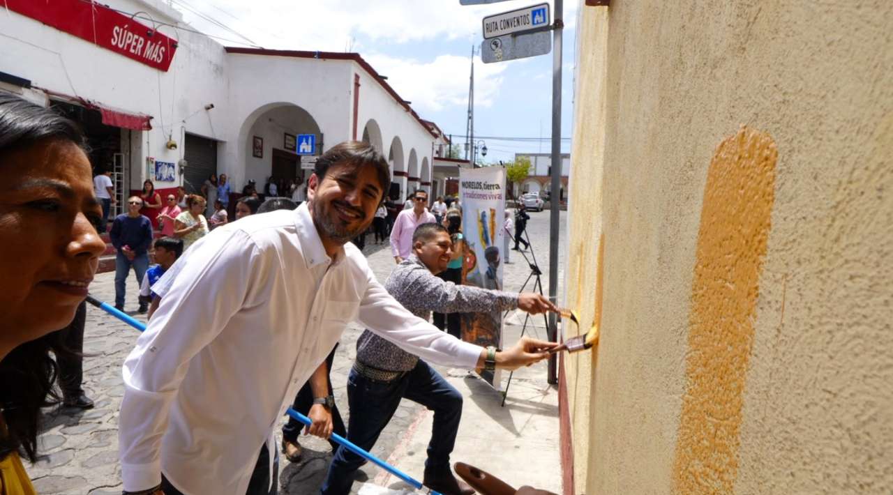 Llega Rutas Mágicas de Color a Zacualpan de Amilpas; intervendrán 39 viviendas en la Calle Real