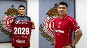 Toluca amarra a Jesús Gallardo hasta 2029
