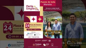 Anuncian Feria de Empleo en Puente de Ixtla: ofrecerán más de 200 vacantes