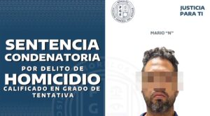 Condenan a Mario “N” a 16 años de prisión por homicidio en grado de tentativa en Chamilpa