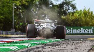Checo Pérez desconoce causa de falla en suspensión que lo dejó fuera en Hungría