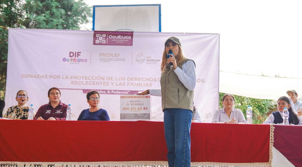 SEDIF refuerza la protección de niñas, niños y adolescentes en Ocuituco con segunda temporada de Jornadas