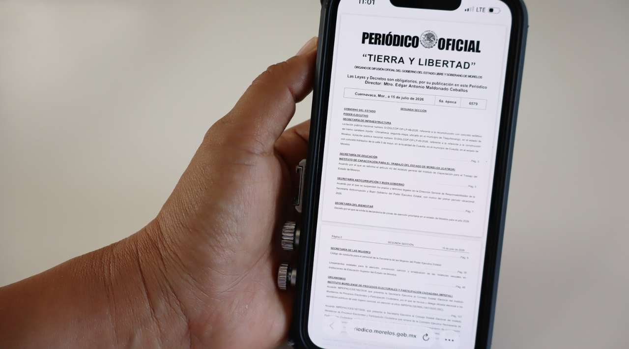 Gobierno de Morelos emite Declaratoria de Zonas de Atención Prioritaria 2026: 26 polígonos y 132 localidades