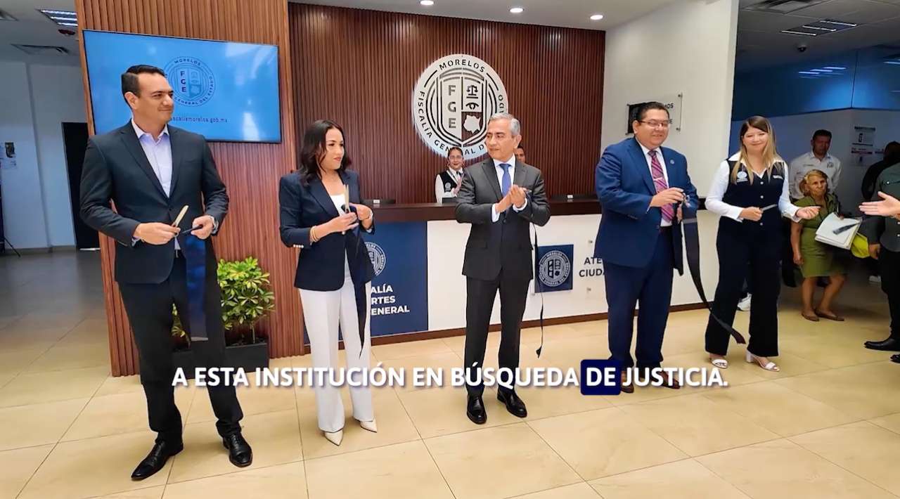 Fiscalía de Morelos abre módulo de atención ciudadana en Temixco