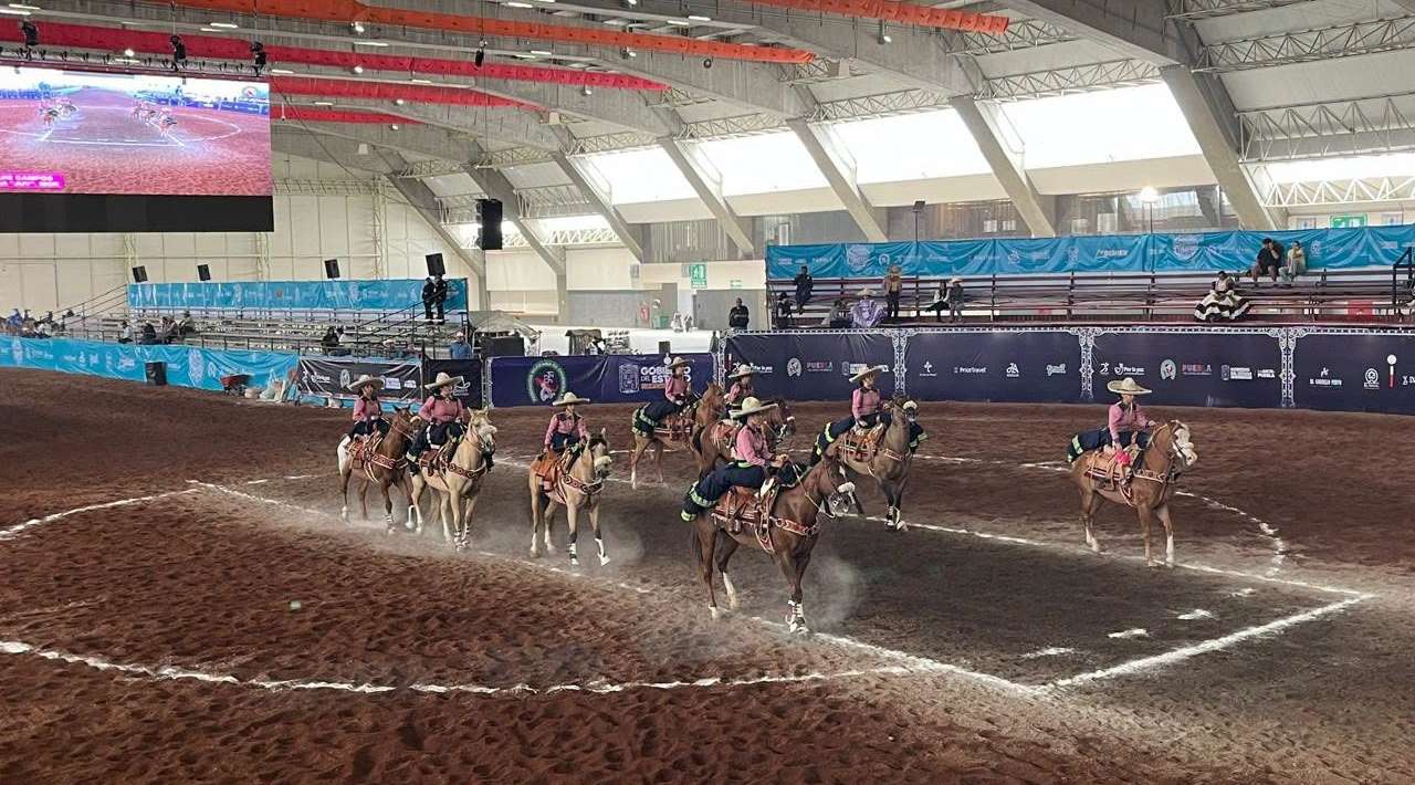 Morelos participa en el Nacional Charro Infantil, Juvenil y de Escaramuzas en Puebla