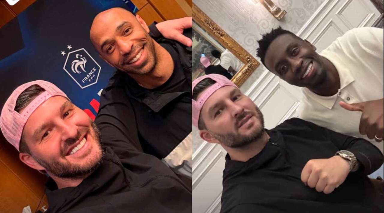 Gignac se reencuentra con Les Bleus: visita emotiva en la noche de semifinales