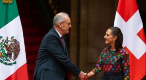Sheinbaum recibe a presidente de Suiza para fortalecer inversiones y comercio