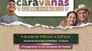 Caravanas del Pueblo en Ocuituco ofrecerán servicios gratuitos este 4 de julio