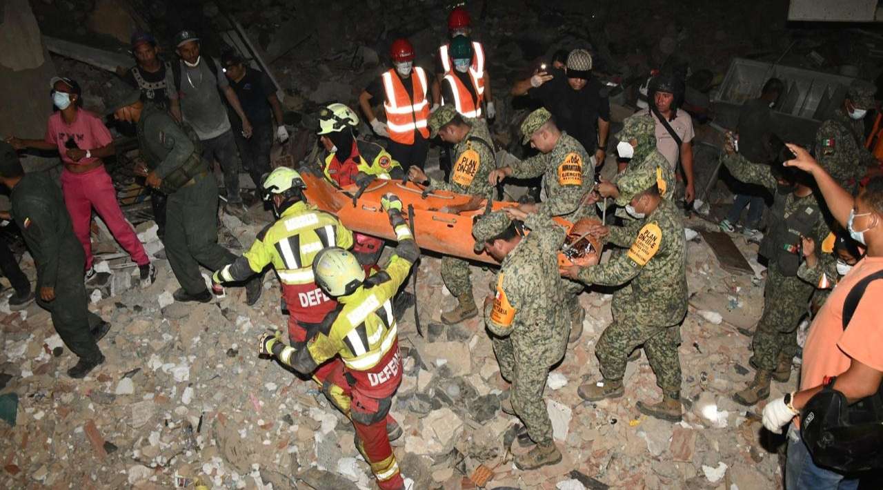 México mantiene brigadas de rescate en Venezuela tras los terremotos