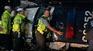 Cinco policías resultan lesionados tras volcadura de patrulla en la autopista La Pera–Cuautla