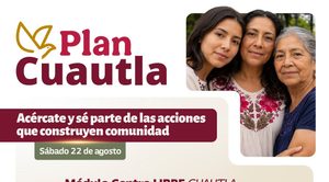 Ofrecerá el Plan Cuautla asesoría jurídica y apoyo psicoemocional gratuito para mujeres en Cuautla y Yecapixtla