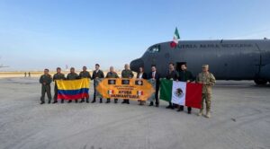 México envía primeras 19 toneladas de ayuda humanitaria a Colombia tras terremoto y anuncia nuevos vuelos de apoyo, informa presidenta Sheinbaum