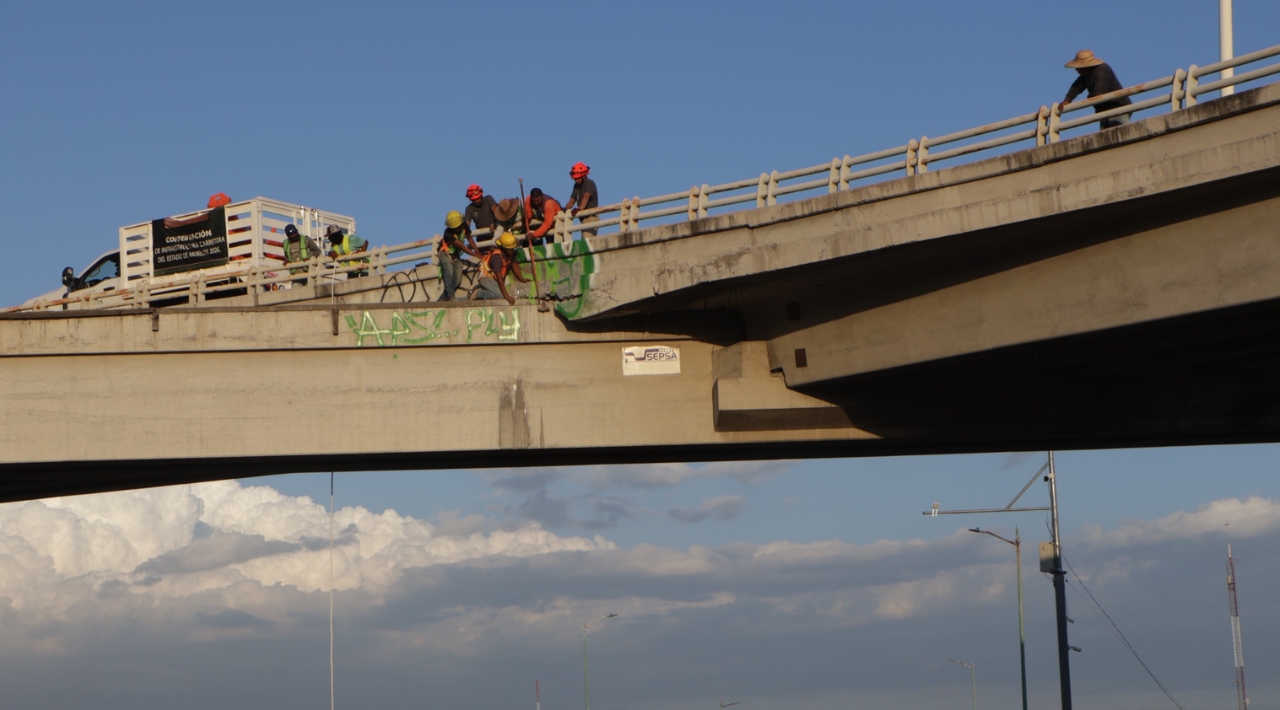 Ampliarán revisión técnica del puente de Flores Magón en Cuernavaca