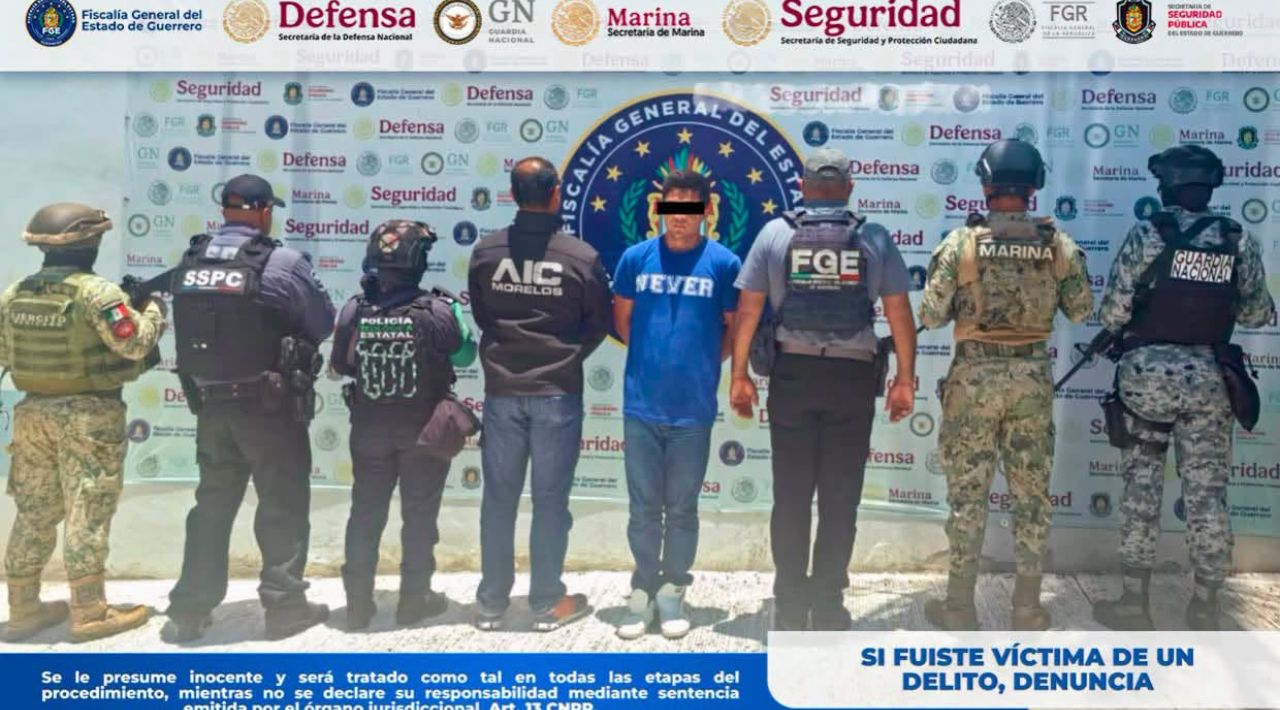 Detienen en Guerrero a presunto implicado en el homicidio de una mujer embarazada, ocurrido en Amacuzac en 2021