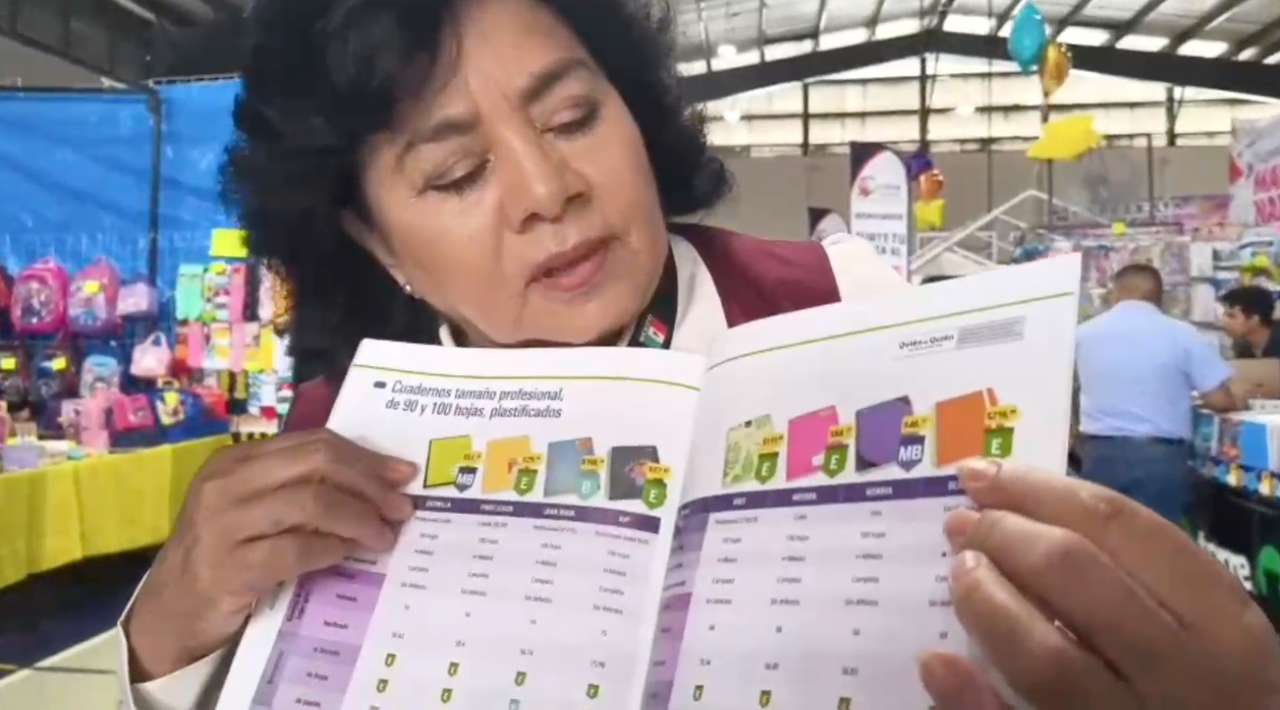 Informa Profeco que la lista de útiles escolares oscila entre los 600 y 750 pesos en Morelos