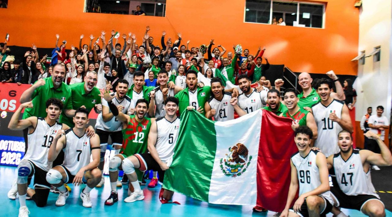Selección Mexicana de Voleibol vence a Guatemala y suma su segundo triunfo en la Copa Panamericana 2026 en Morelos