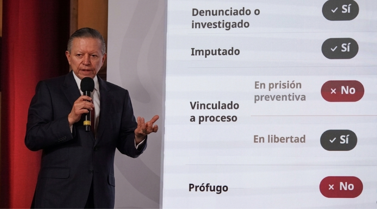 Prófugos de la justicia no pueden ser candidatos, advierte Consejería Jurídica sobre Cabeza de Vaca