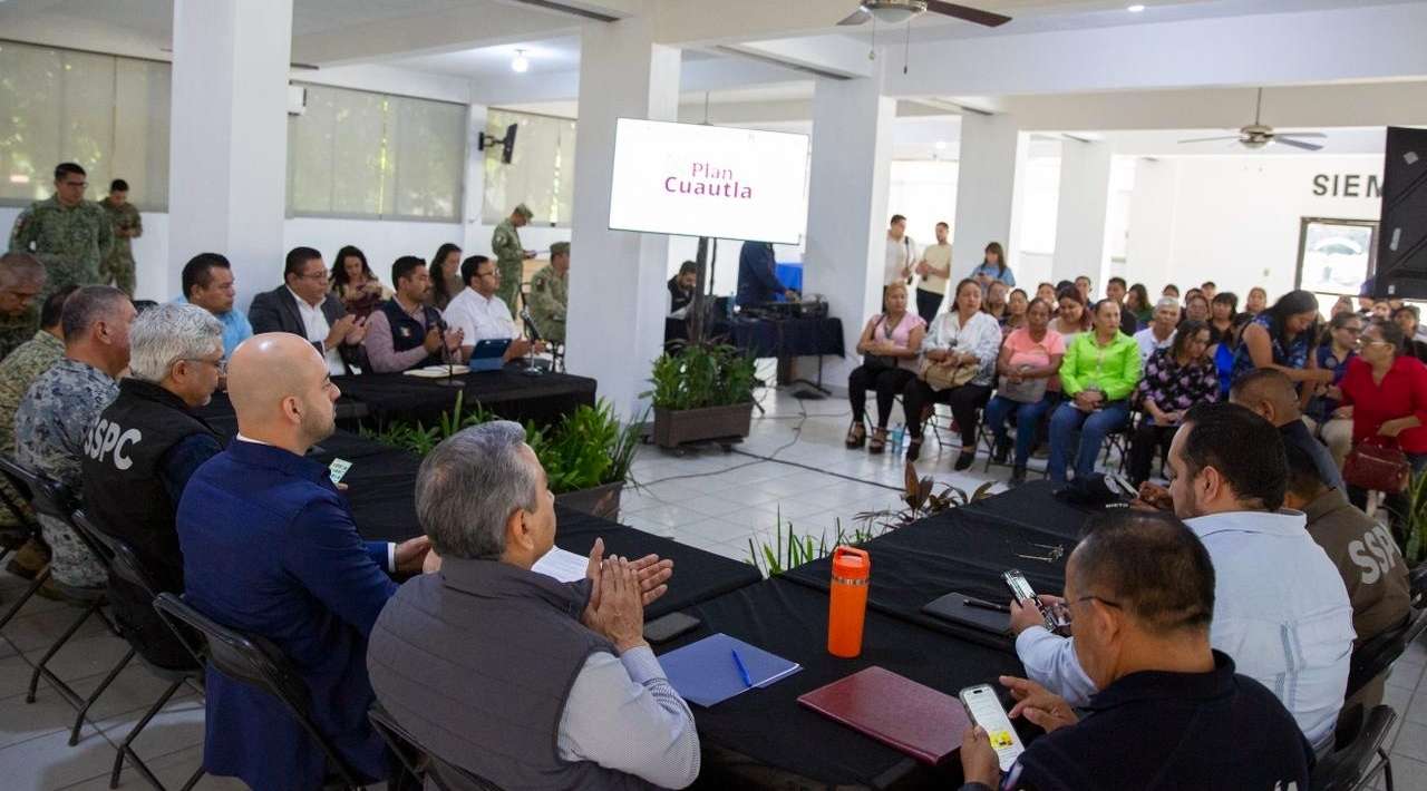 Suman a autoridades auxiliares: realizan reunión del Plan Cuautla con ayudantes municipales