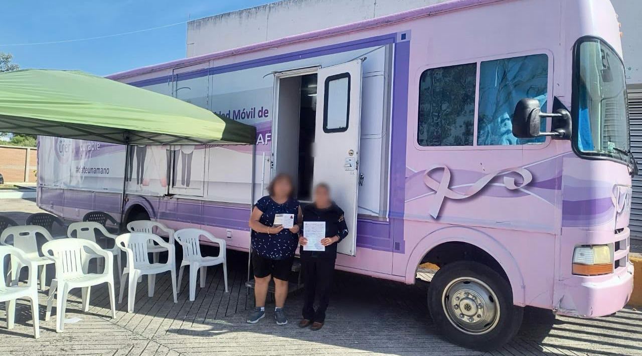 MSS Morelos inicia campaña de mastografías móviles en Yecapixtla y Ayala para la detección oportuna de cáncer de mama