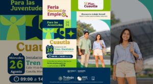 Gobierno de Morelos anuncia Feria Nacional de Empleo en Cuautla con más de 400 vacantes y la participación de 40 empresas