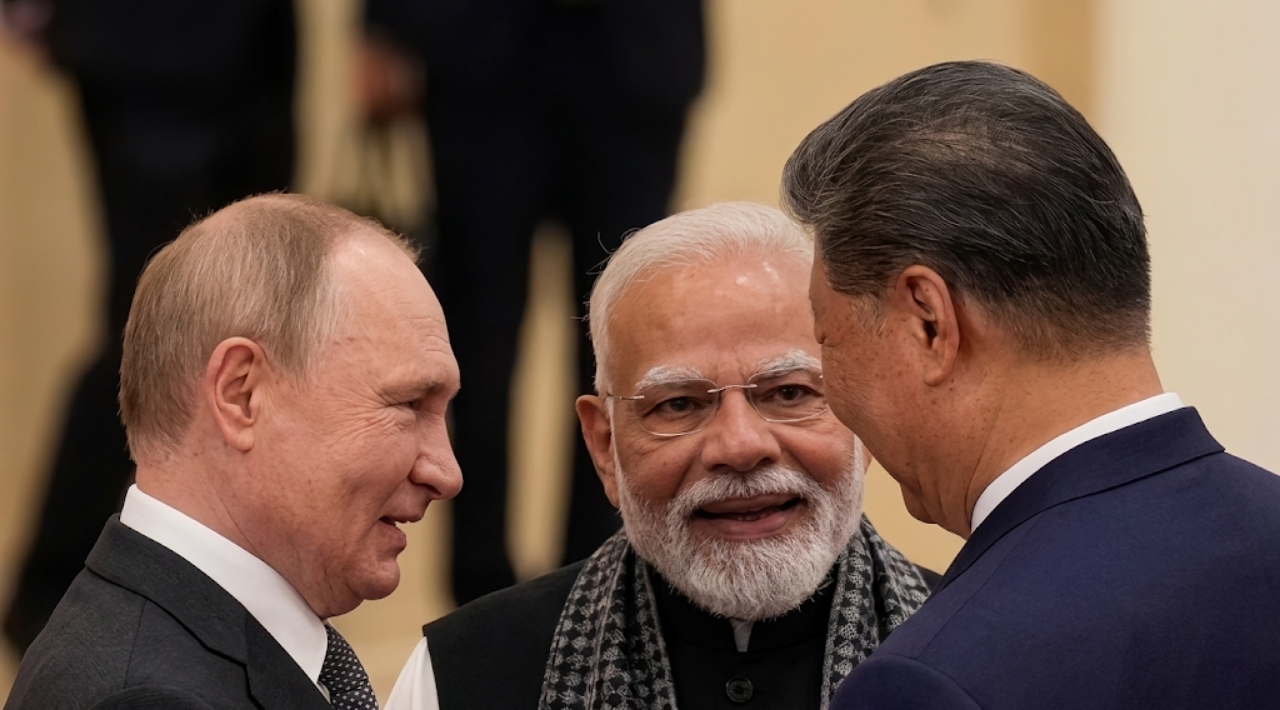 Putin, Modi y Xi Jinping se unen para una cumbre contra la influencia global de EE.UU.