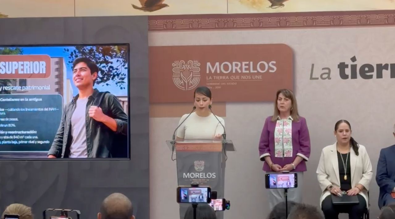 Gobierno de Morelos destina más de 515 millones de pesos a infraestructura educativa en beneficio de casi 75 mil estudiantes