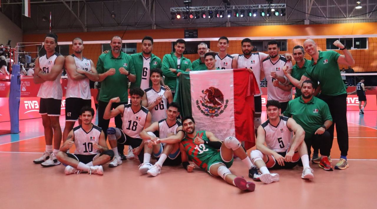 Selecciones de México y Canadá se enfrentan en atractivo partido internacional de voleibol en Dorados Conventions Resort