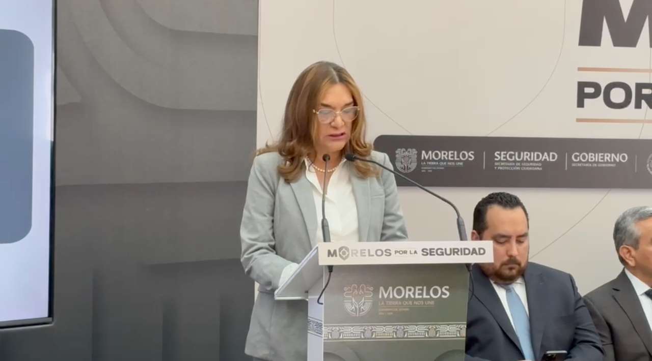 Reportan disminución del 51% en homicidios dolosos en Morelos durante el periodo de noviembre de 2024 a julio de 2026