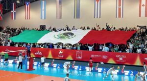 Selección Mexicana de Voleibol vence a República Dominicana y suma su tercer triunfo consecutivo en la Copa Panamericana en Morelos