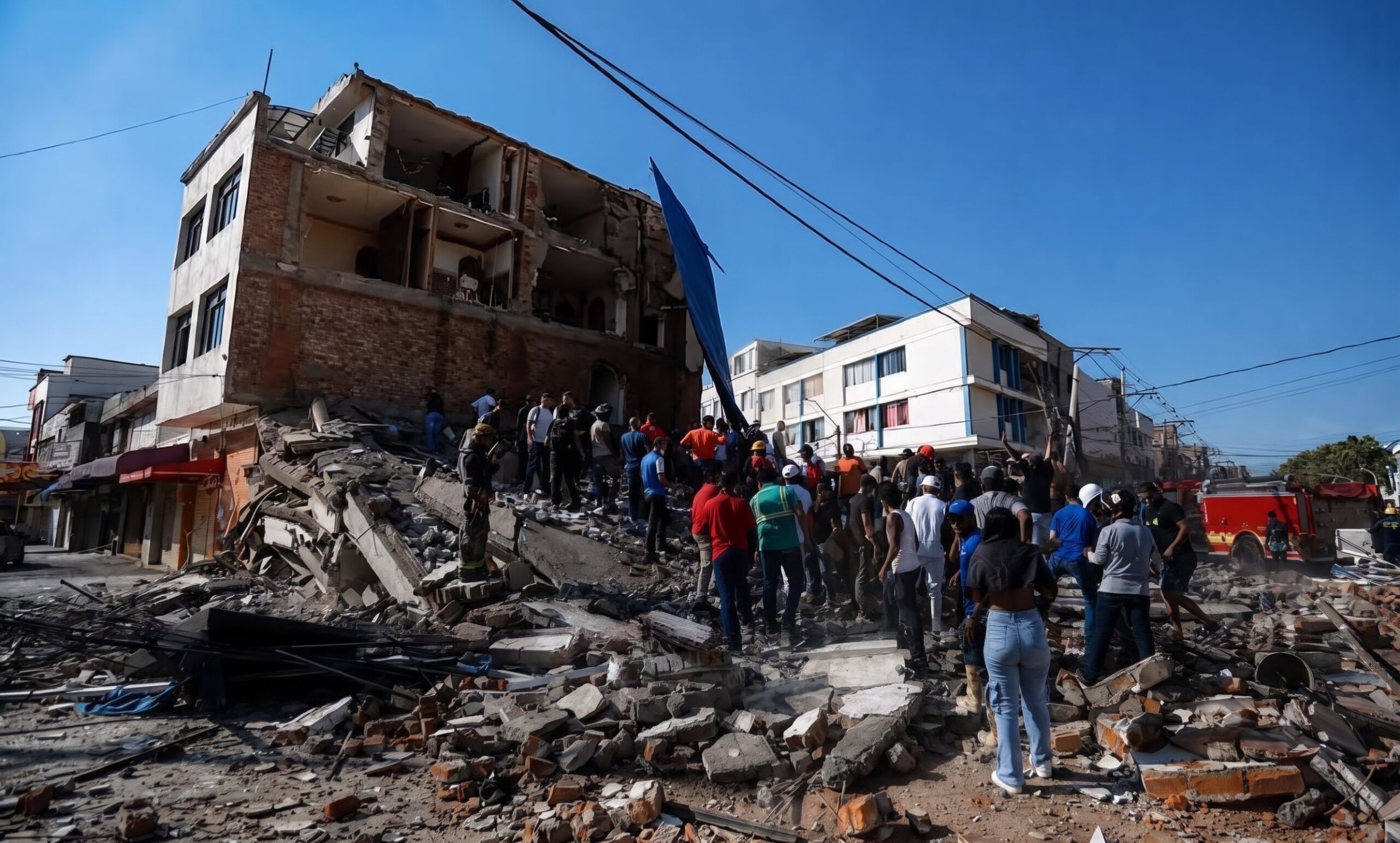 Sheinbaum confirma la muerte de dos mexicanos durante el terremoto de Colombia