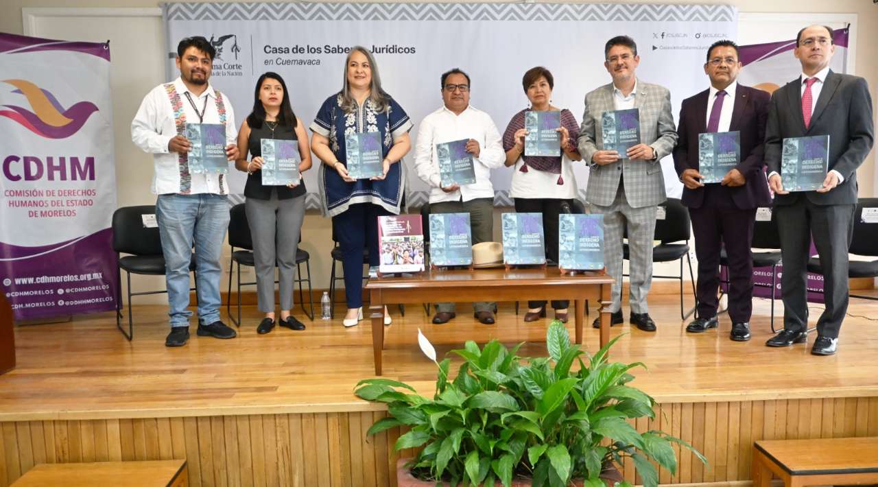 Presentan en Morelos el libro Perspectivas sobre el Derecho Indígena en Latinoamérica