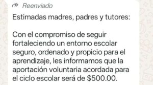 Padres de familia denuncian cobro condicionado de cuotas “voluntarias” en secundaria de Cuernavaca