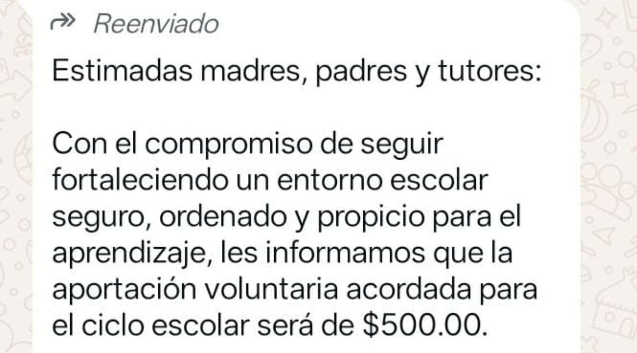Padres de familia denuncian cobro condicionado de cuotas “voluntarias” en secundaria de Cuernavaca