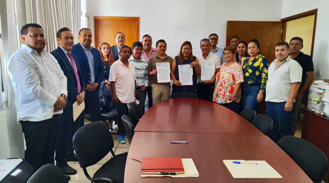 Formaliza TECyA mejores condiciones laborales e incremento salarial para personal sindicalizado del Ayuntamiento de Jojutla
