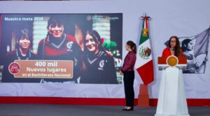 Gobierno federal anuncia duplicidad de la meta de espacios para bachillerato en México: serán 400 mil