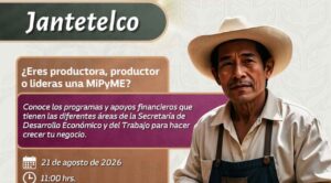 Llevarán módulos de desarrollo económico y bienestar a habitantes de Jantetelco para impulsar proyectos locales