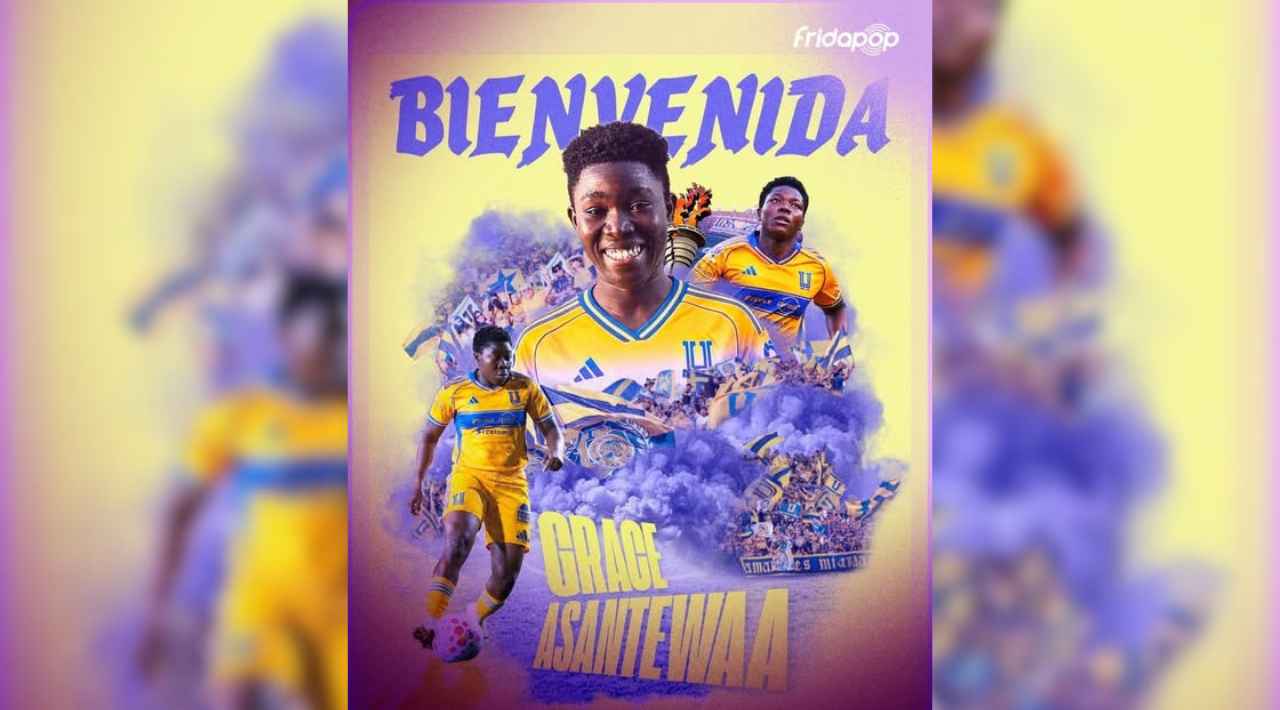 Tigres Femenil refuerza su mediocampo con la llegada de Grace Asantewaa