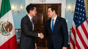Rubio recibe al canciller mexicano Roberto Velasco en Washington en medio de negociaciones comerciales